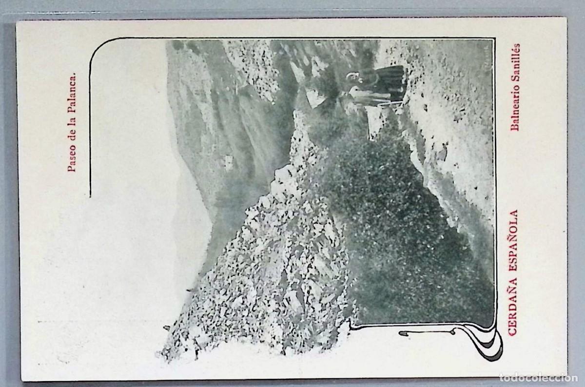Postkarten: CERDA&Ntilde;A ESPA&Ntilde;OLA. PASEO DE LA PALANCA.Tarjeta postal antigua