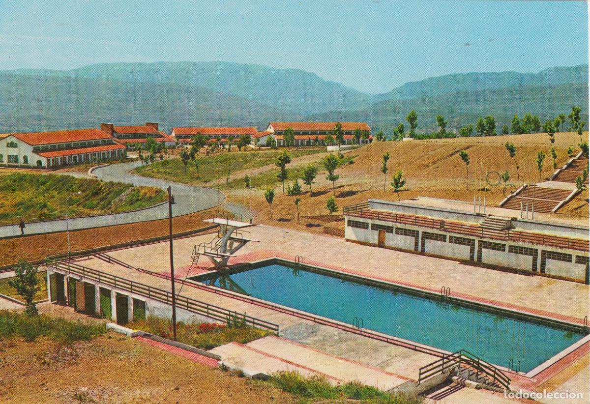 Postais: LLEIDA, EL PALLARS, PISCINA CAMPAMENTO GRAL MARTIN ALONSO - GARCIA GARRABELLA 5221 - CIRCULADA 1967