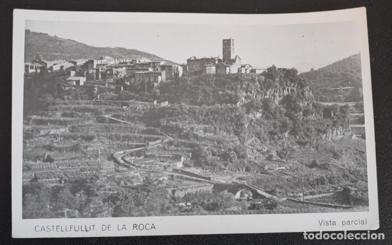 Postais: CASTELLFOLLIT DE LA ROCA, CASTELLFULLIT, POSTAL ANTIGUA, 14 X 9 CM APROX.