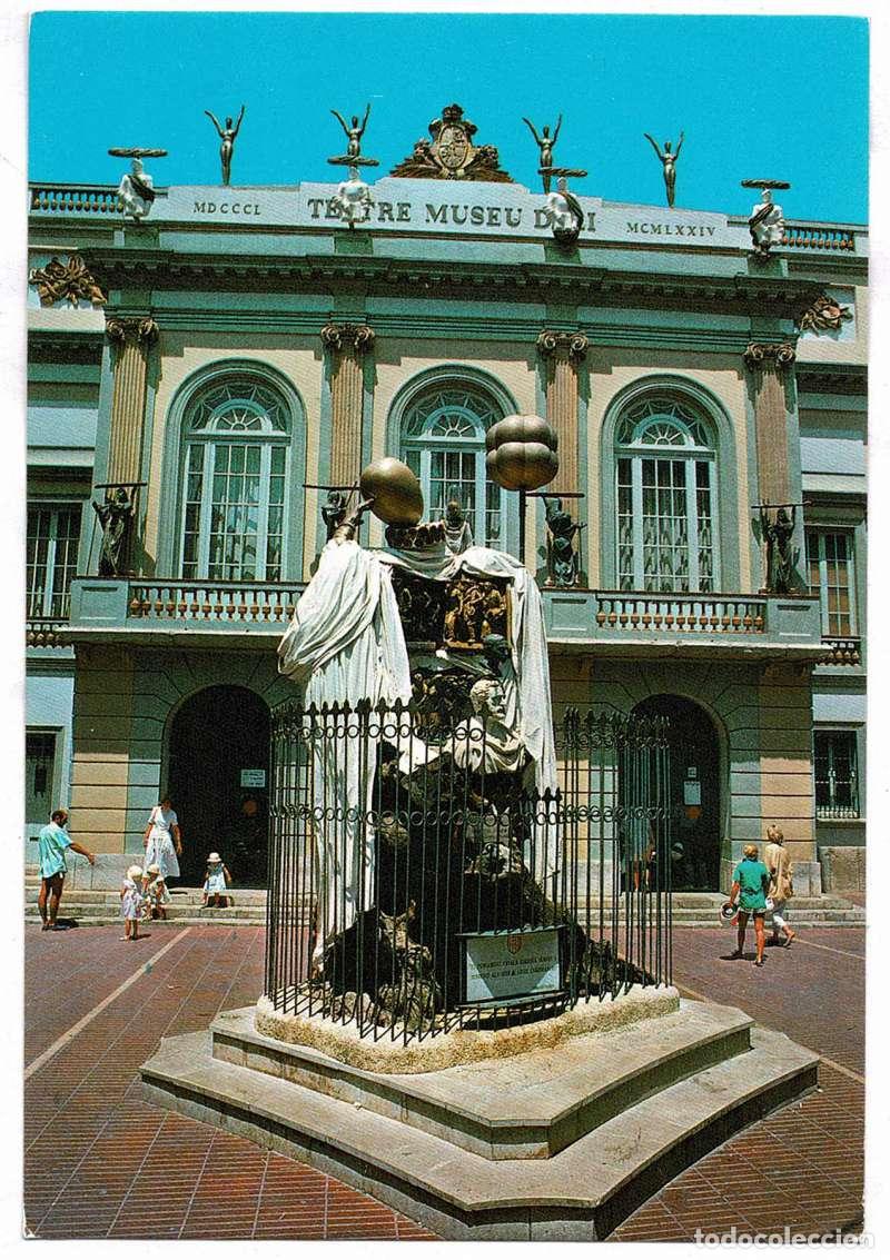 Postales: Postal Girona. Figueres. Teatro Museo Dal&iacute; Monumento a Francesc Pujols