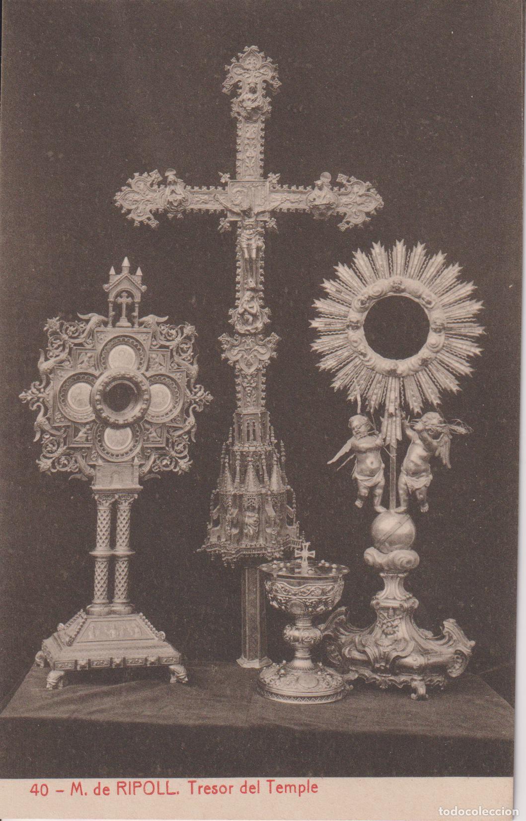 Postkarten: MONESTIR DE RIPOLL(GIRONA) TRESOR DEL TEMPLE - FOTOTIPIA THOMAS 4717 - S/C