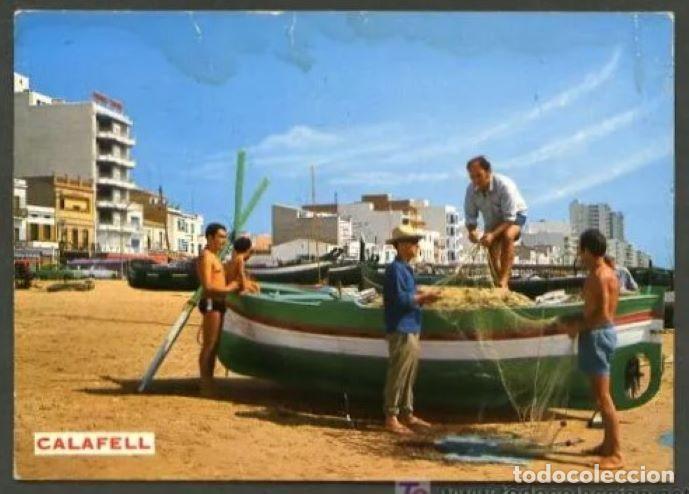 Postkarten: Calafell. *Playa* Ed. Foto Color Raymond n&ordm; 78. Circulada.