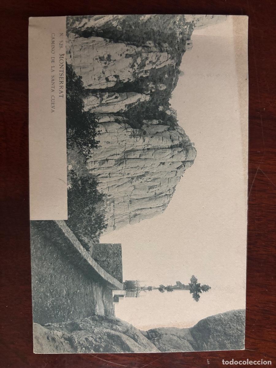 Postais: Postal de Montserrat dedicada a Ramon Bordas i Estragues