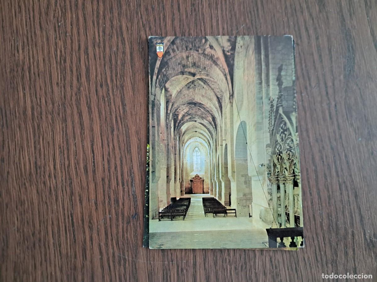 Postkarten: postal de Espa&ntilde;a, monasterio de Santes Creus, Tarragona, a&ntilde;o 1970.