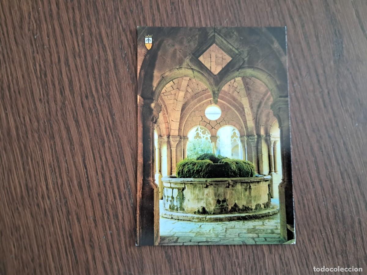 Postkarten: postal de Espa&ntilde;a, templete, monasterio de Santes Creus, Tarragona, a&ntilde;os 70.