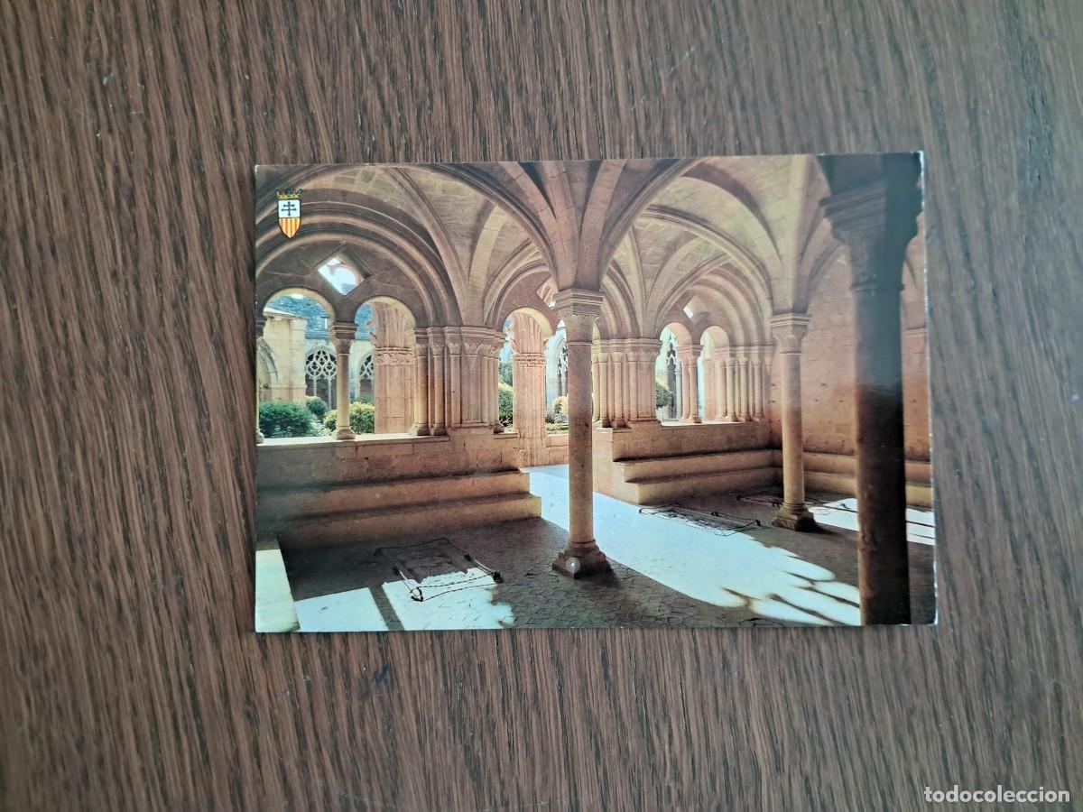 Postkarten: postal de Espa&ntilde;a, Sala capitular, monasterio de Santes Creus, Tarragona, a&ntilde;os 70.