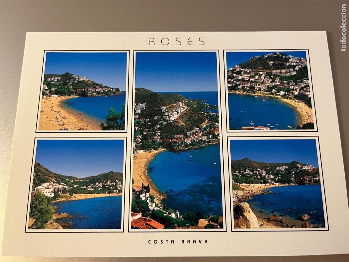 Postales: postal Roses Girona sin circular - Foto 1