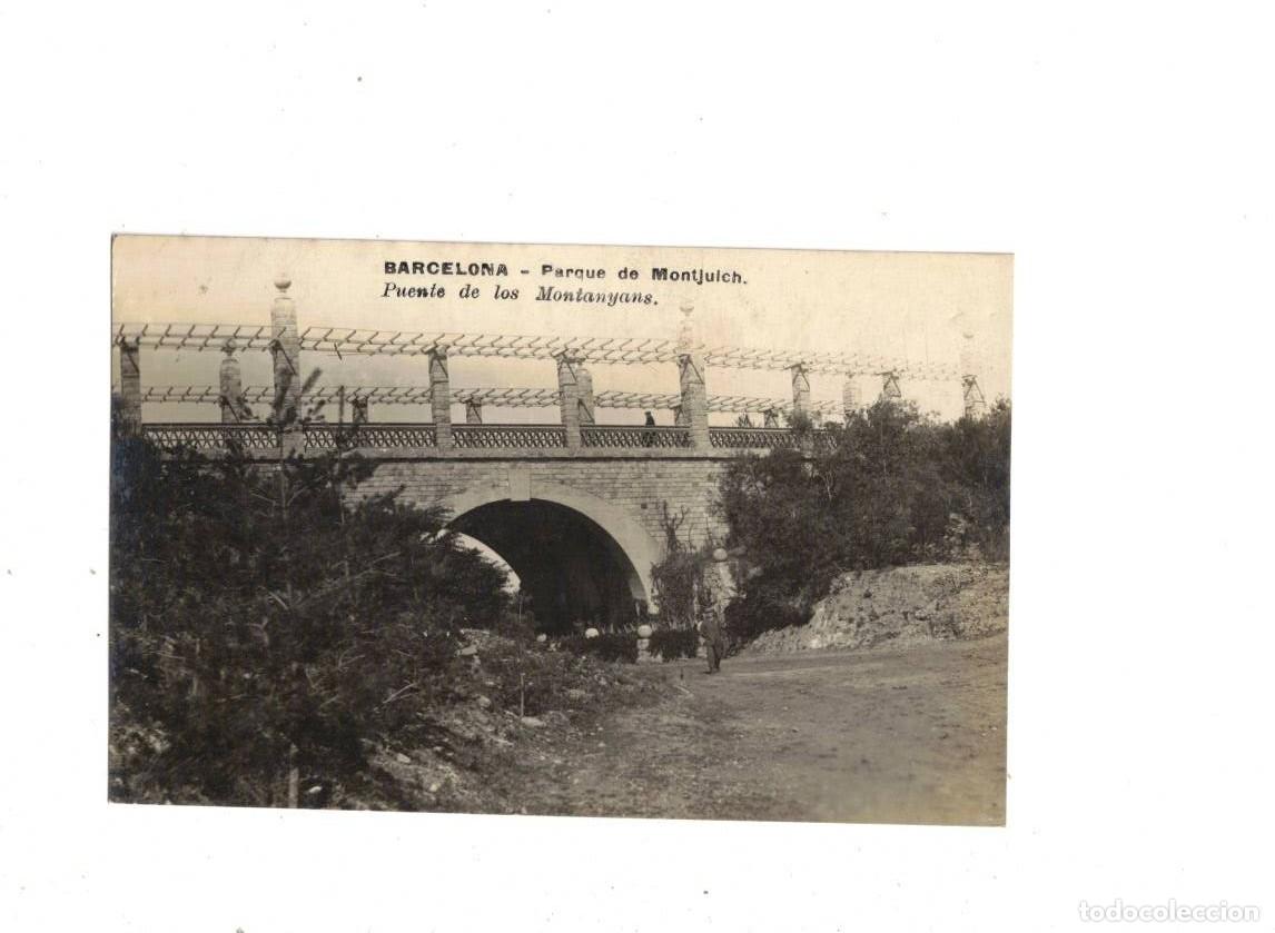 Cartoline: BARCELONA. PUENTE DE LOS MONTANYANS