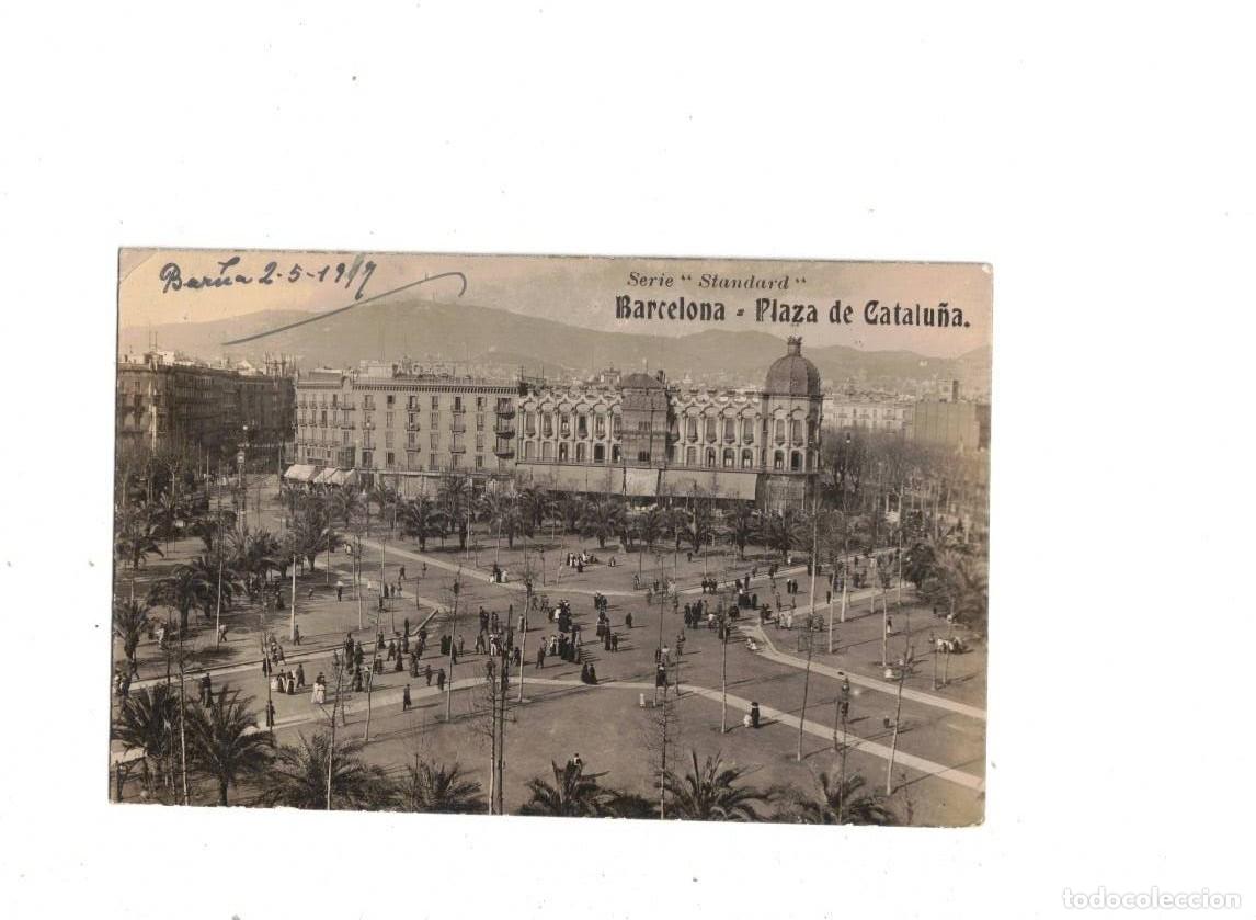 Cartoline: BARCELONA. PLAZA DE CATALUNYA. SERIE STANDARD