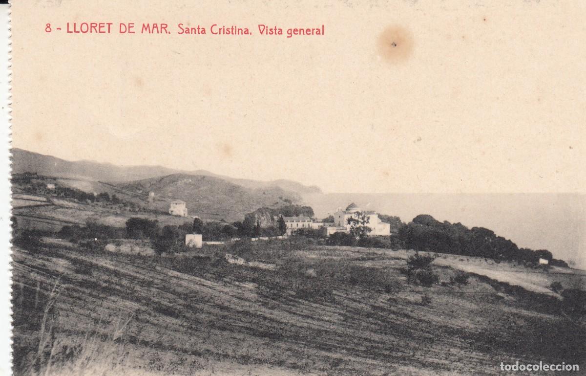 Postkarten: POSTAL LLORET DE MAR - SANTA CRISTINA - VISTA GENERAL EDICI&Oacute; SALVADOR BERNAT NUM.8