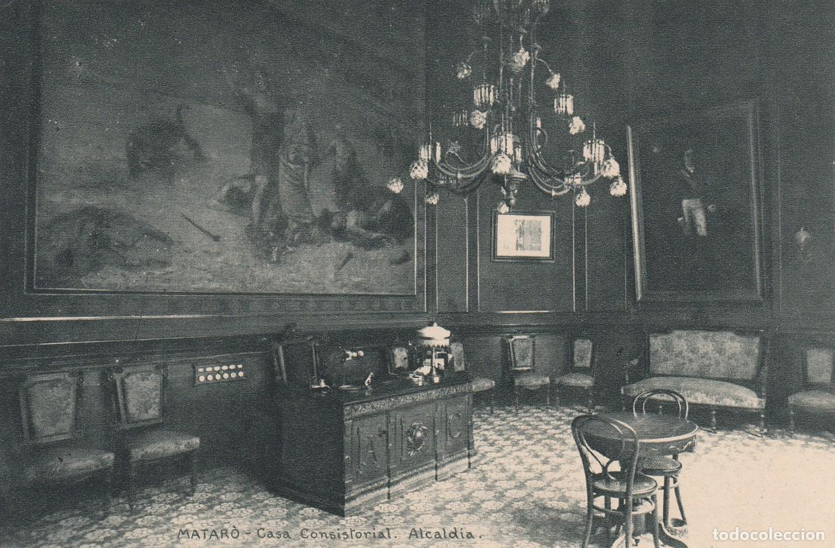 Postales: POSTAL DE MATAR&Oacute; CASA CONSISTORIAL - ALCALD&Iacute;A -EDICI&Oacute;N ABADAL