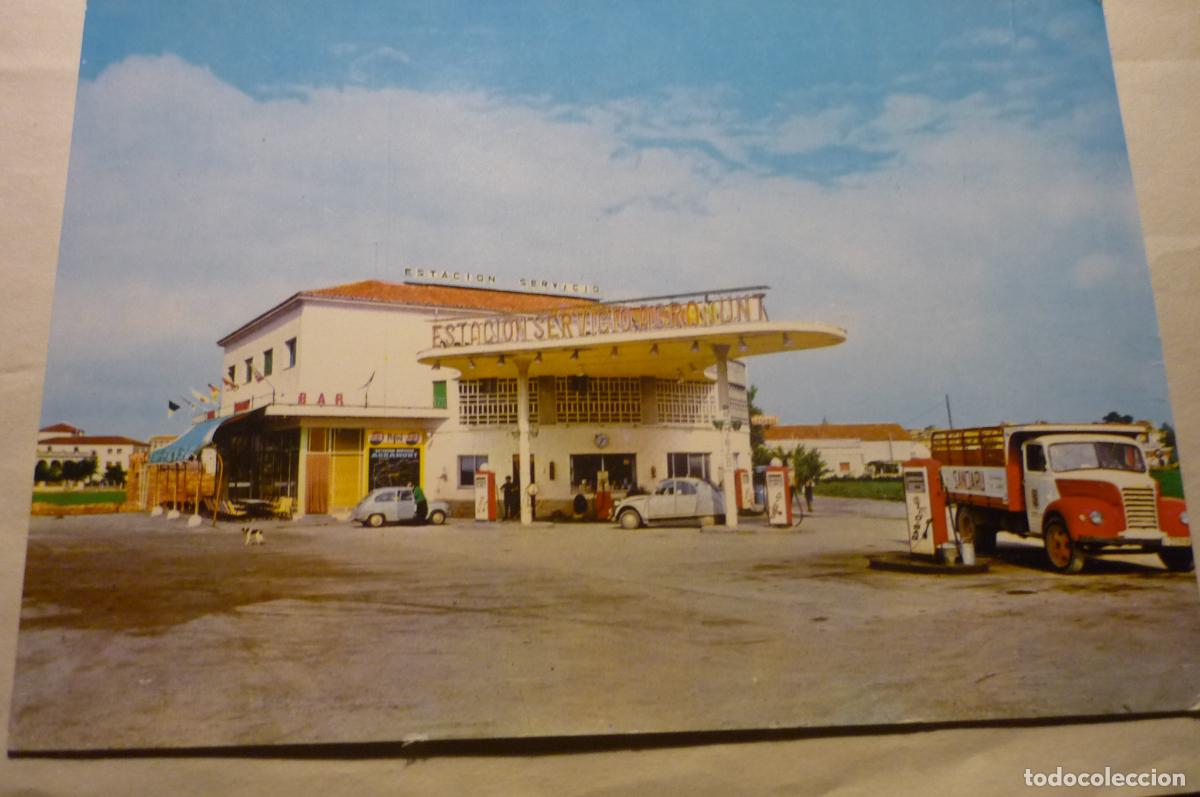 Cartoline: postal agramunt estacion servicio