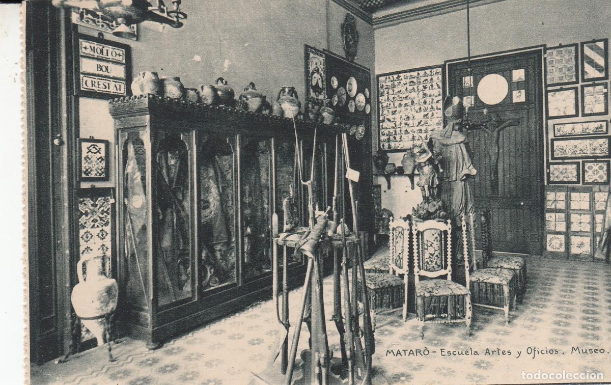 Cartes Postales: POSTAL DE MATAR&Oacute; - ESCUELA ARTES Y OFICIOS - MUSEO - EDICI&Oacute;N ABADAL