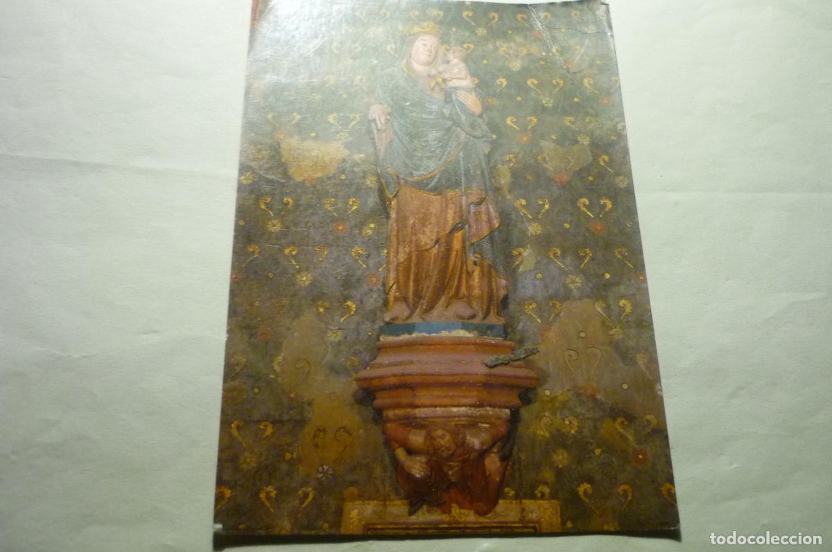 Postais: postal barcelona monasterio pedralbes virgen .- escrita