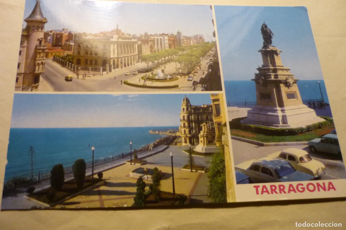 Cartoline: postal tarragona div aspectos coches
