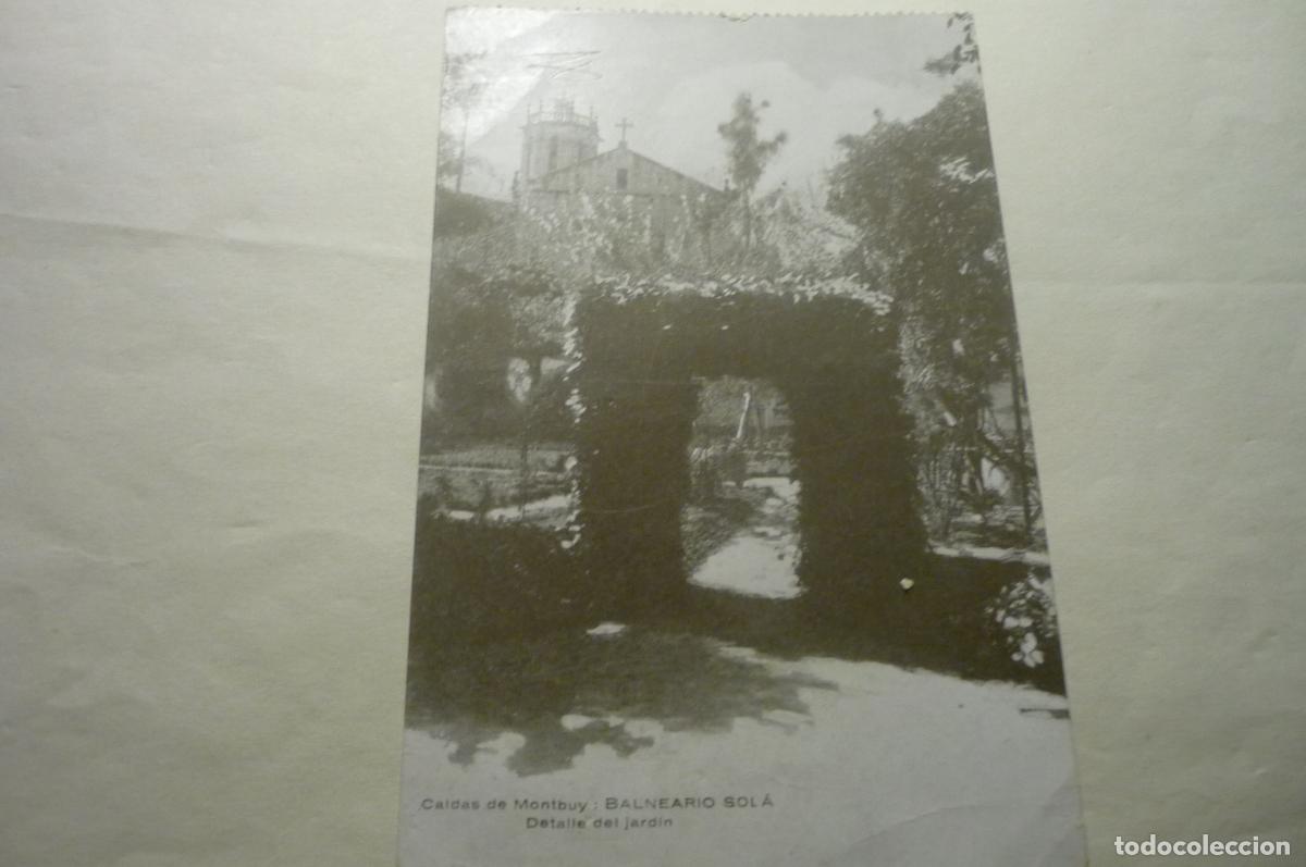 Postales: postal caldas de montbuy balneario sola cm