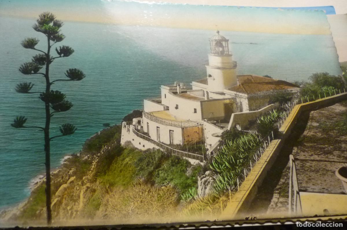 Postales: postal palafrugell faro s sebastian coloreada cm