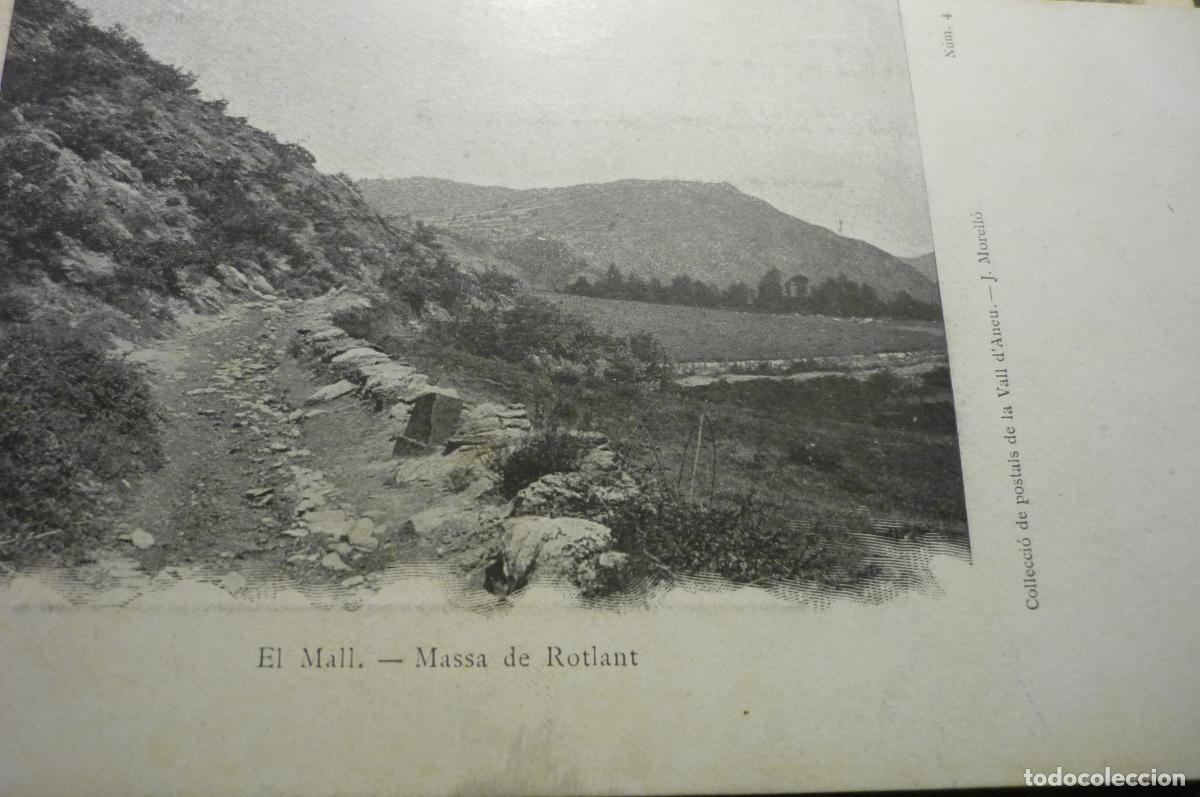 Postcards: postal vall d&acute;aneu.-el mall-massa rotlant cm