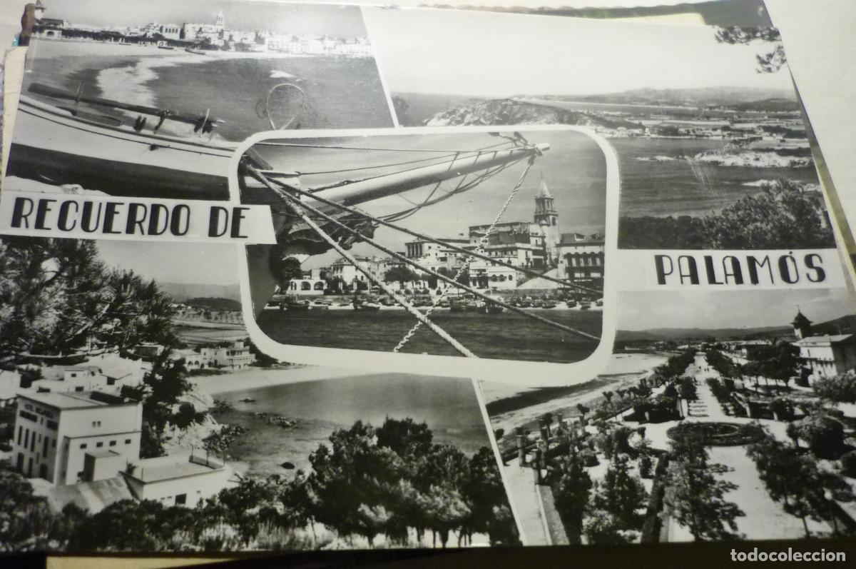 Postales: postal palamos diferentes aspectos circulada cm