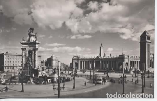 Postales: BARCELONA SIN ESCRIBIR PLAZA DE ESPA&Ntilde;A