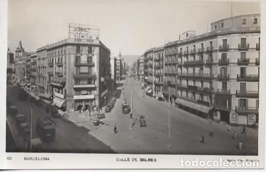 Postales: BARCELONA SIN ESCRIBIR CALLE BALMES