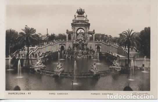 Postales: BARCELONA SIN ESCRIBIR CASCADA DEL PARQUE