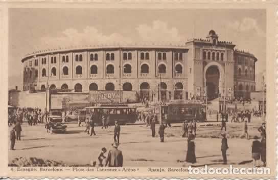 Postales: BARCELONA SIN ESCRIBIR PLAZA DE TOROS