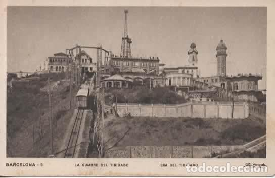 Postales: BARCELONA SIN ESCRIBIR TIBIDABO FUNICULAR