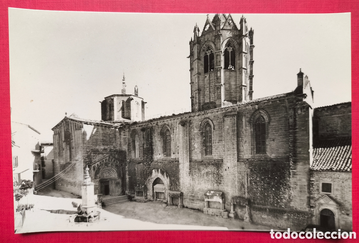 Cartes Postales: VALLBONA DE LES MONGES POSTAL FOTOGR&Aacute;FICA CLIX&Eacute; L. PLASENCIA LLEIDA. 1955