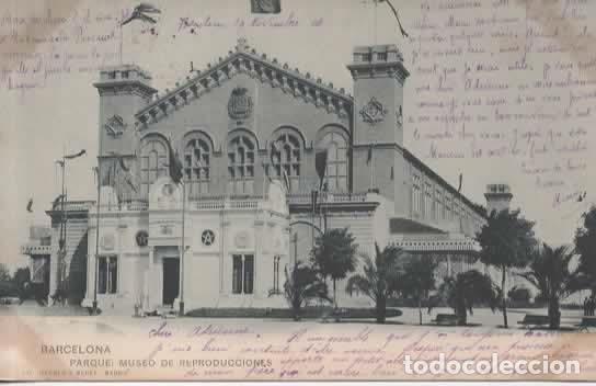 Postales: BARCELONA MUSEO DE REPRODUCCIONES DORSO SIN DIVIDIR
