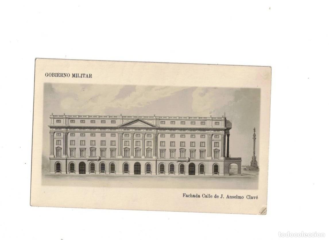 Postales: BARCELONA. GOBIERNO MILITAR