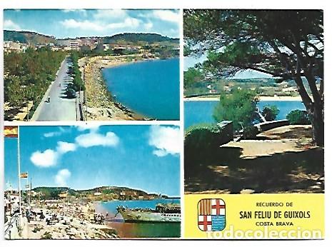 Postales: TRES VISTAS.- SAN FELIU DE GUIXOLS