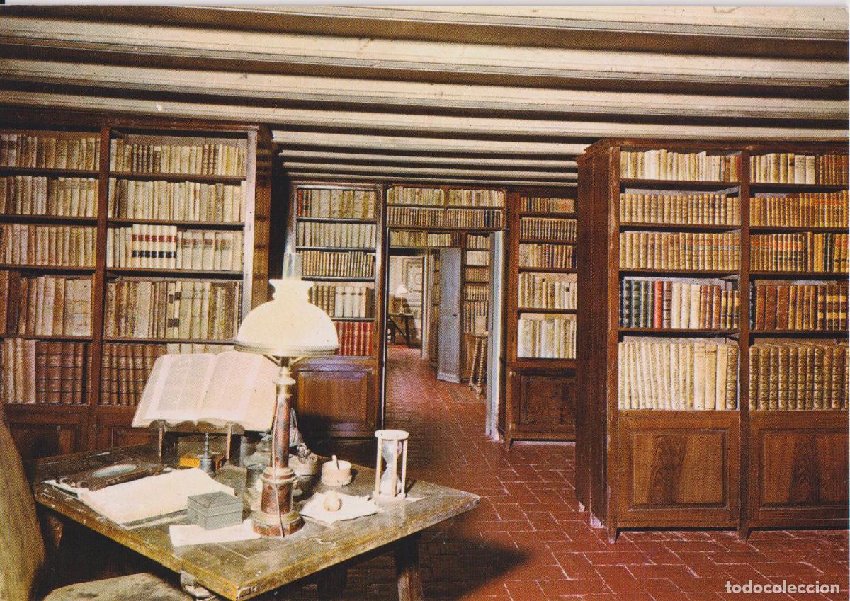 Postales: VILANOVA I LA GELTRU, CASA PAPIOL, BIBLIOTECA DE &Eacute;POCA - ESCUDO DE ORO N&ordm;10 - S/C