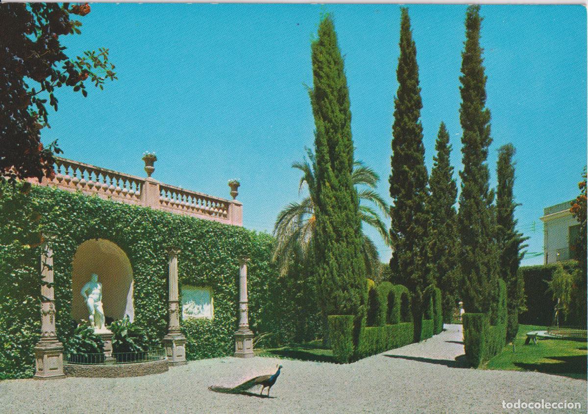 Postales: VILANOVA I LA GELTRU, CASA PAPIOL, EL JARD&Iacute;N ROM&Aacute;NTICO - ESCUDO DE ORO N&ordm;17 - S/C