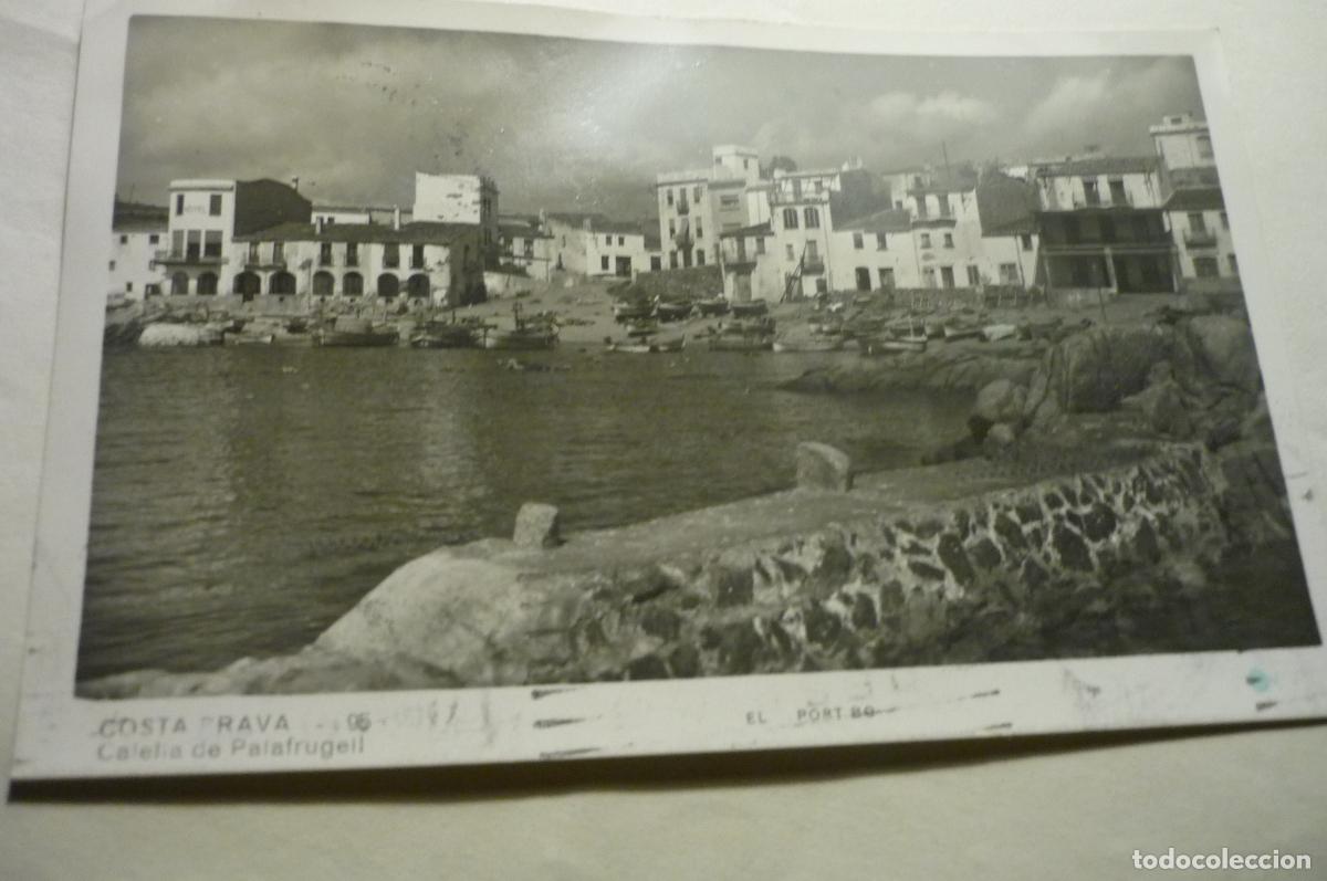 Cartoline: postal calella de palafrugell -port bo escrita cm