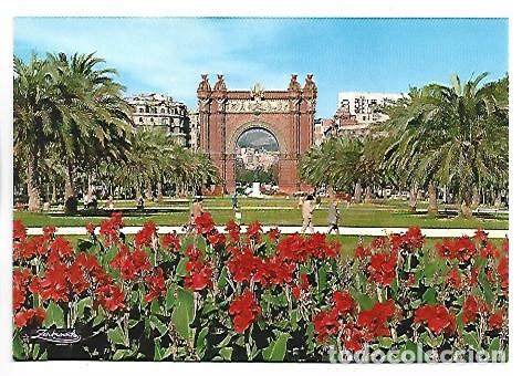 Cartoline: ARC DE TRIOMF - TRIUMPHAL ARCH.- BARCELONA
