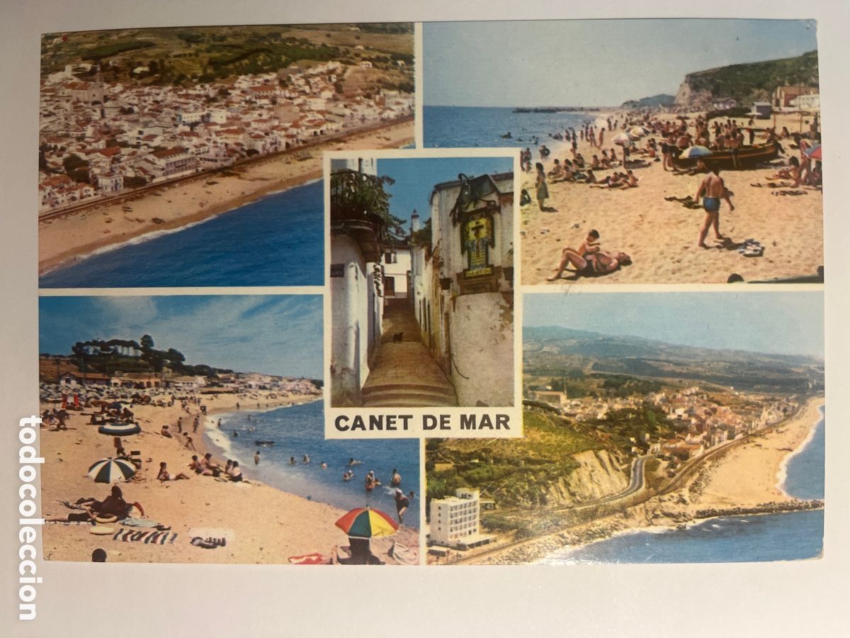Postales: POSTAL. Canet de Mar. Maresme. 1965