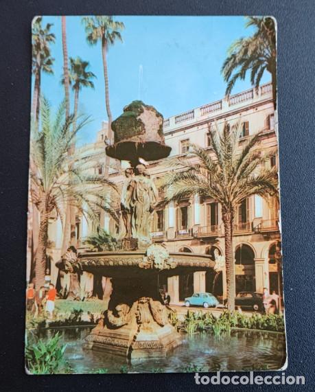 Postales: BARCELONA, PLAZA REAL, POSTAL ANTIGUA