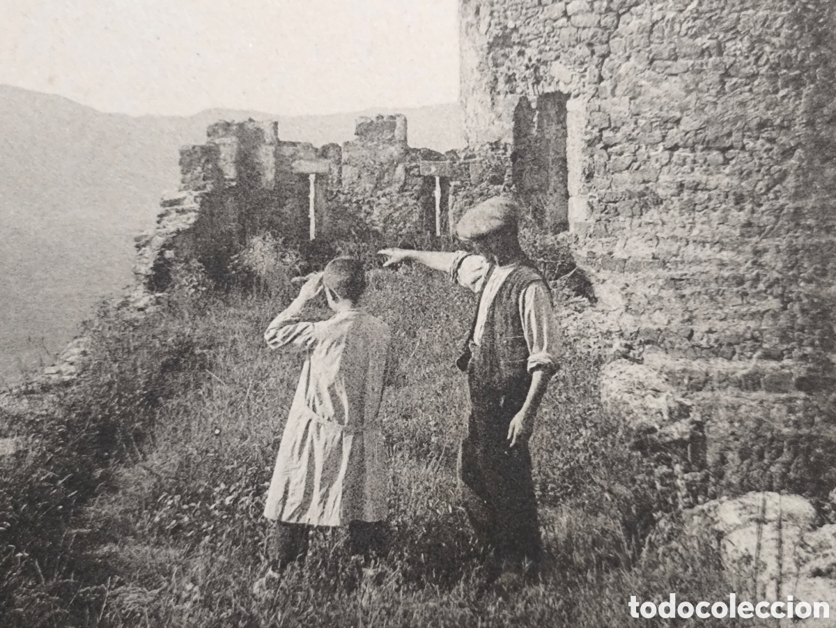 Postcards: BREDA TORRE CASTELL MONTSOLIU POSTAL ED. J. PONSA FOTOTIPIA C. 1910