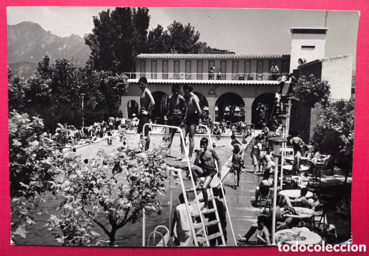 Postales: BERGA MES&Oacute;N DEL CASTILLO HOTEL POSTAL FOTOGR&Aacute;FICA ANIMADA C. 1960