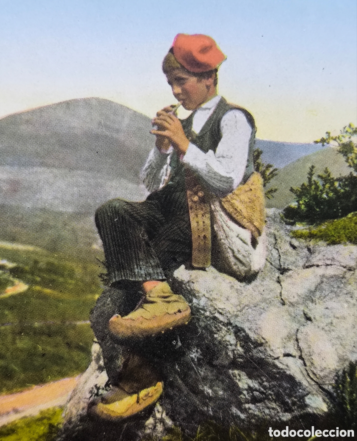 Postales: CAMPRODON PASTORET FLABIOL POSTAL A COLOR FOTOCROM THOMAS GIRONA C. 1910