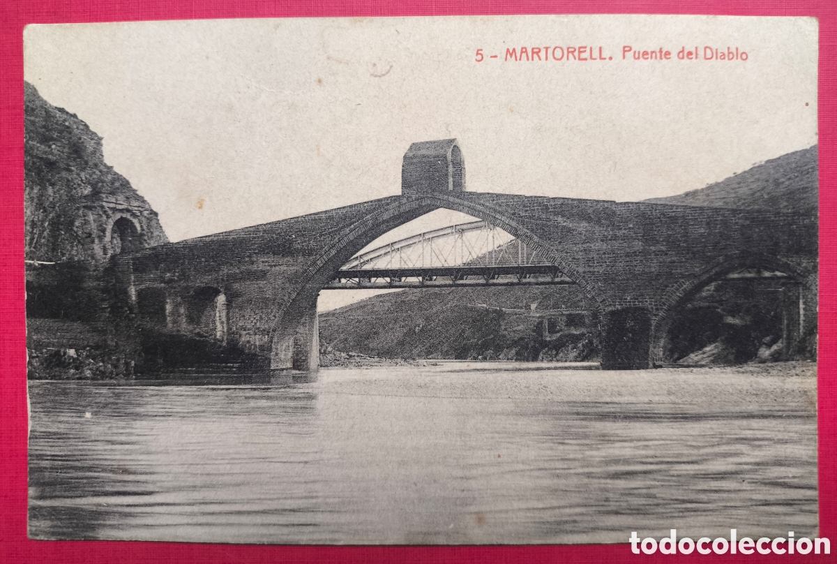 Postais: MARTORELL PONT DEL DIABLE POSTAL FOTOTIPIA 1929