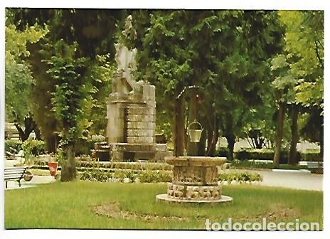 Postales: PARQUE ROSALIA DE CASTRO. MONUMENTO A LOPEZ PEREZ.- LUGO