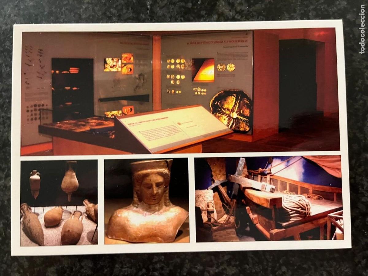 Postales: postal museo de Roses Girona - Foto 1