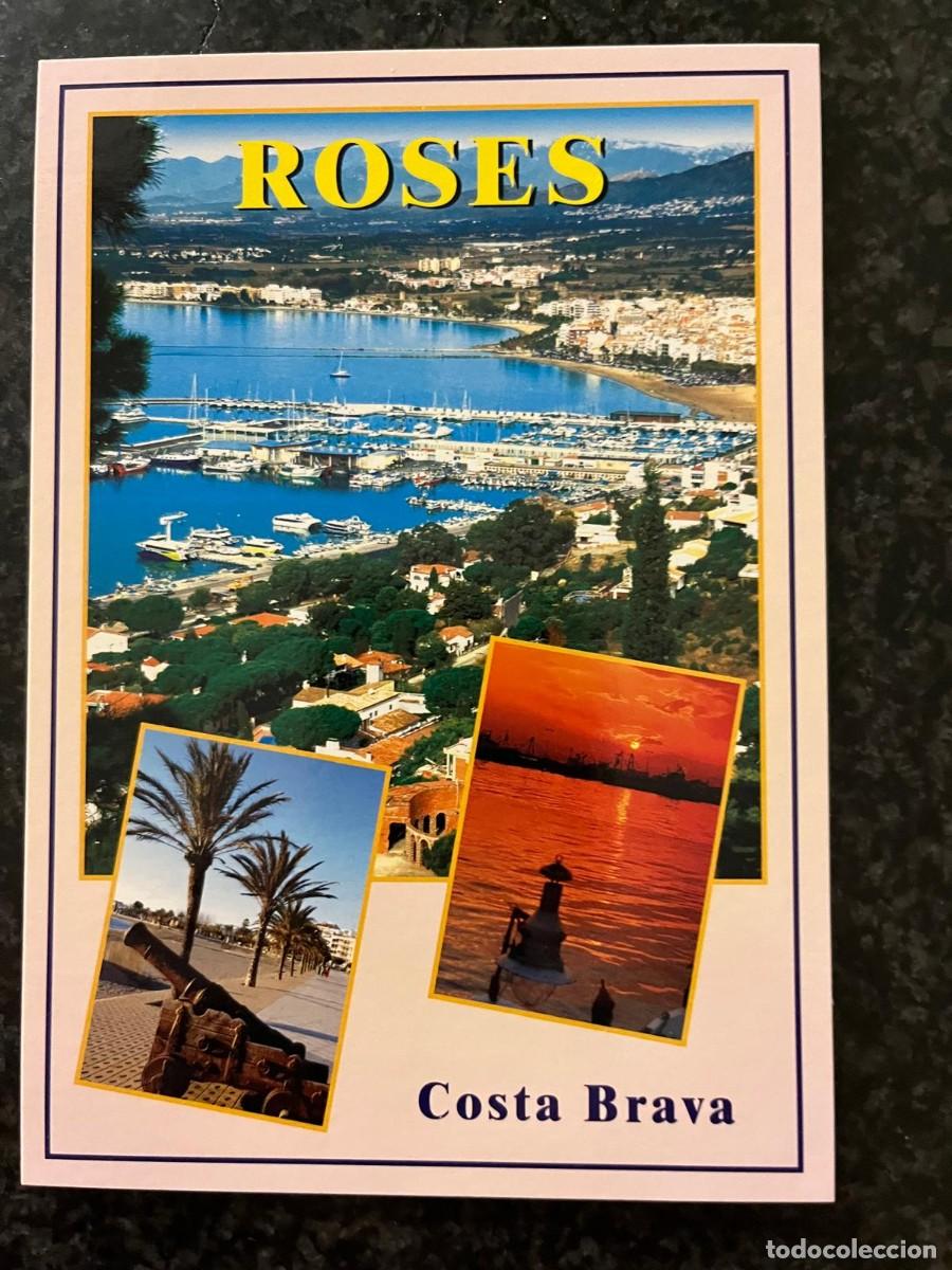 Postales: postal Roses Girona sin circular - Foto 1