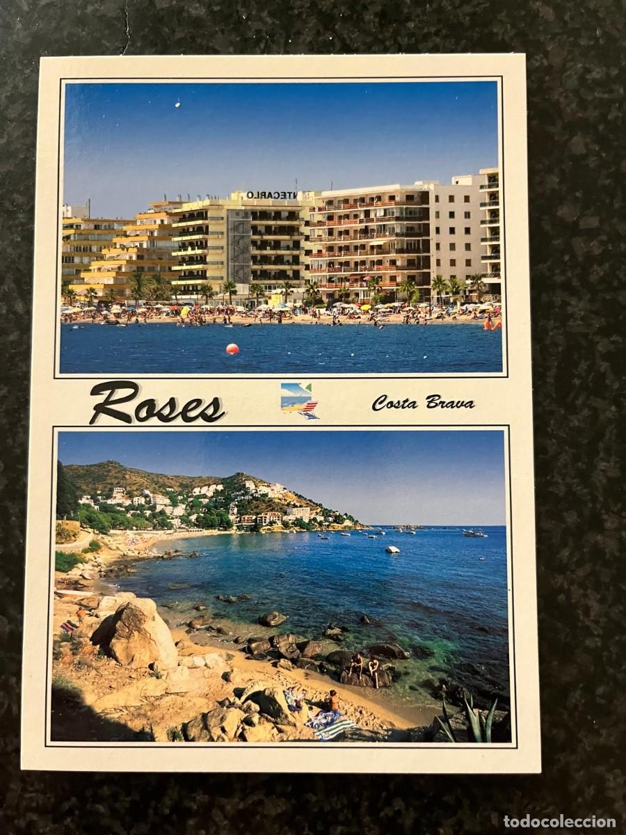 Postkarten: postal Roses Girona sin circular