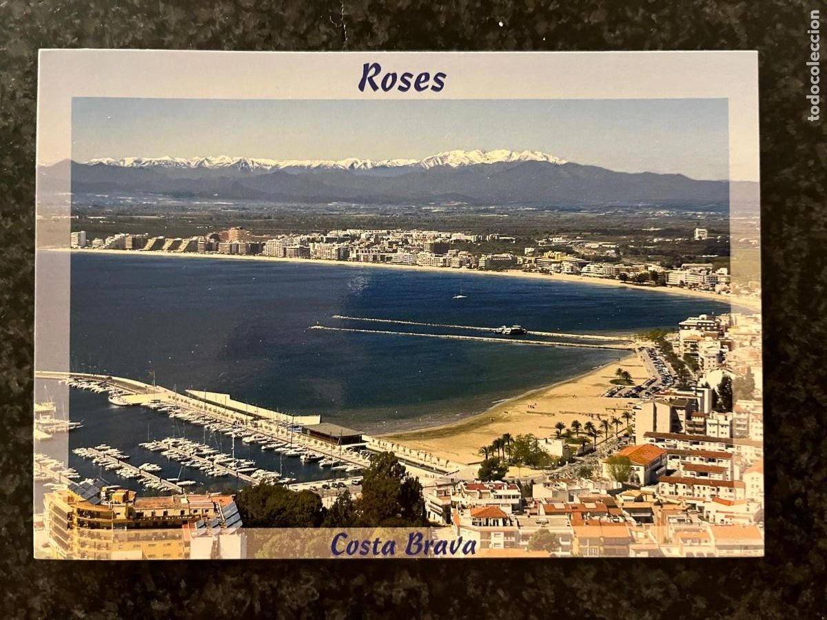 Postkarten: postal Roses Girona sin circular