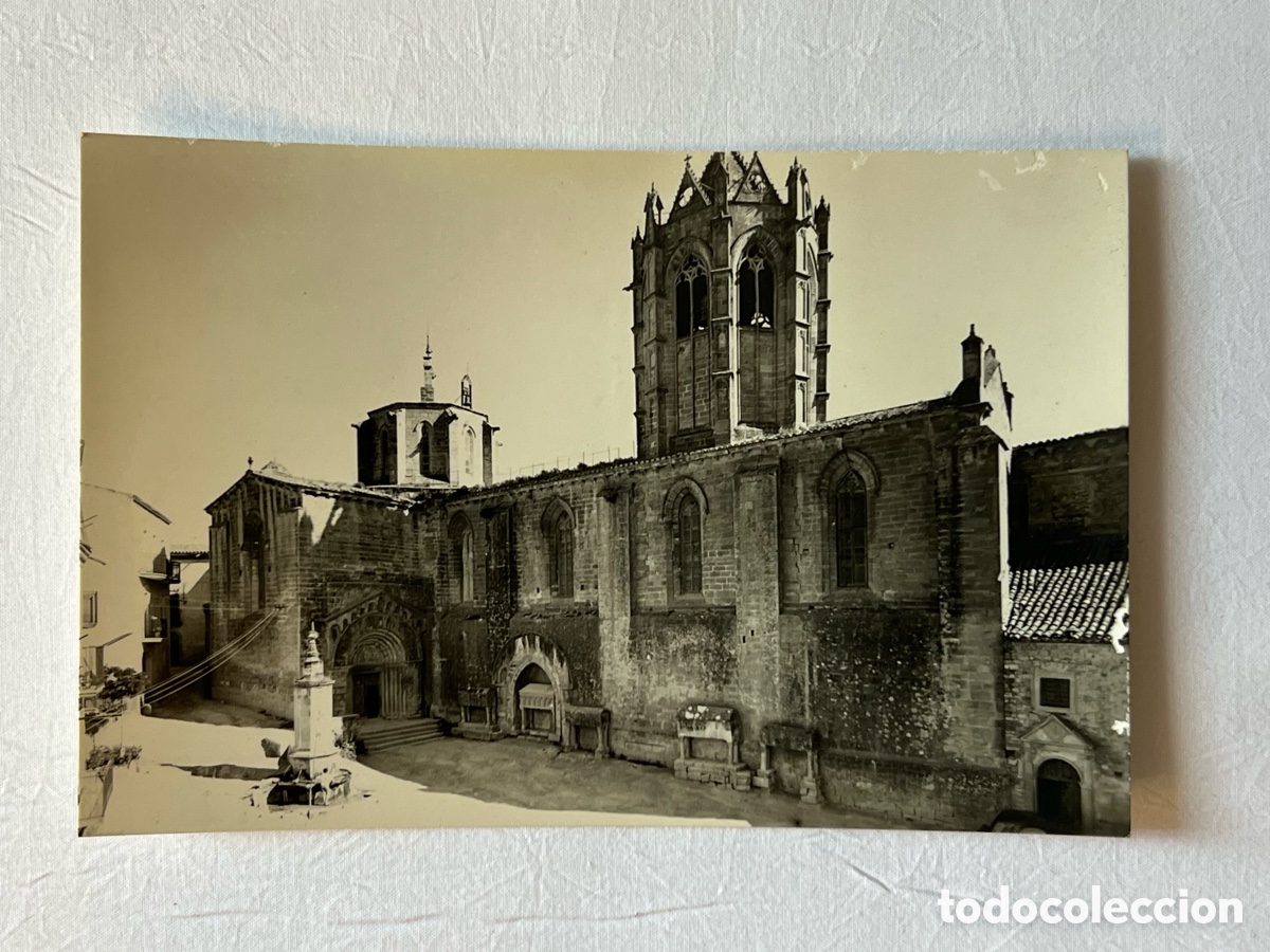 Postales: Real Monasterio de Santa Mar&iacute;a de Vallbona (Lleida) Postal No.11 Vista General. Clise L Palencia