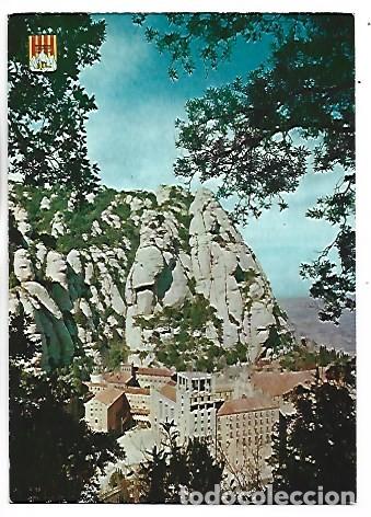Postales: VISTA DEL SANTUARIO DESDE FRAY GARI.- MONTSERRAT / BARCELONA