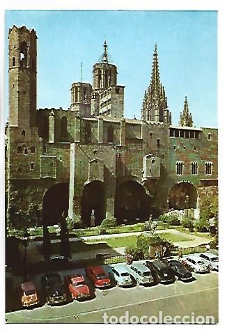 Postales: LA PLAZA BERENGUER EL GRANDE , EN EL BARRIO GOTICO.- BARCELONA